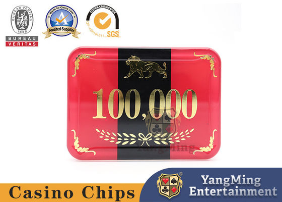 Acrylic Triple Chip Code With Anti-Falsification Logo Casino Casual Entertainment Poker Game (Trò chơi poker vui chơi bình thường)