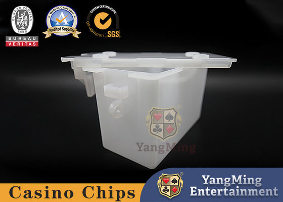 Nhà sản xuất R & D và thiết kế Frosted Dealer Cards Carrier 8decks Thẻ chơi cờ bạc Thẻ bàn