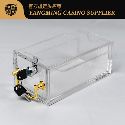 Hộp đựng bài Baccarat Texas Casino di động 8 cặp Độ dày 10mm