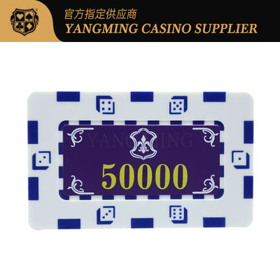 11,5g nhựa Texas BlackJack Clay Sòng bài xì phé đặt với dấu UV và hộp đựng