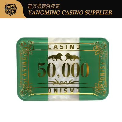 Bộ 760 Chip Acrylic Bộ Chip Poker Baccarat Bằng Nhựa Pha Lê