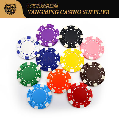 Logo tùy chỉnh ABS Ceramic Poker Chip Set 11.5 Gram Us Chip nhựa cho Casino Texas Club Poker Games
