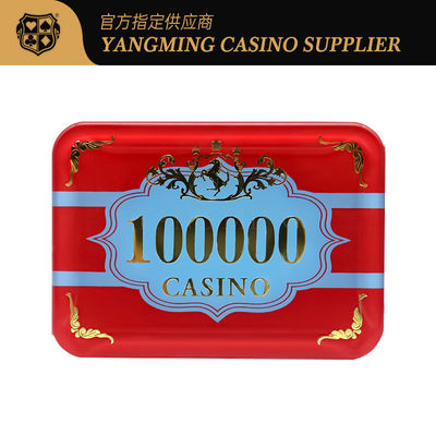 Premium chống nước Baccarat 760 Chips Set hai lớp Acrylic Poker Gaming Tokens Collection