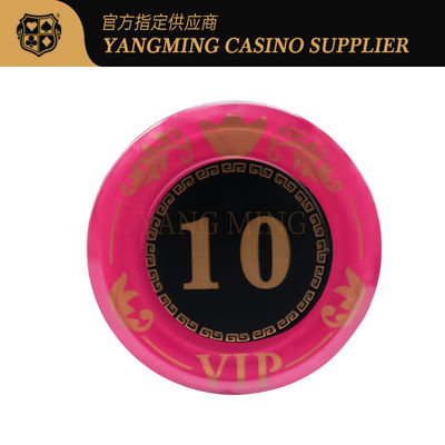 Bộ chip acrylic chuyên nghiệp với 760 chip poker tinh thể