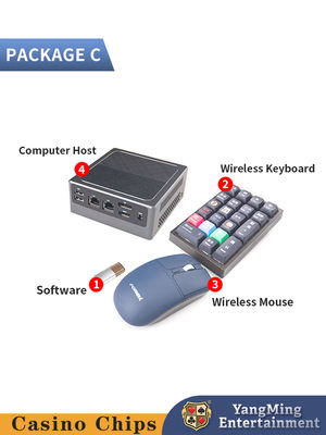 Ba-in-One Game kết hợp với Baccarat Luau Hệ thống phần mềm Baccarat Casino Table Poker System