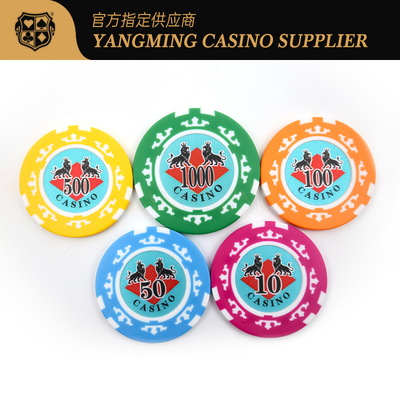 YANGMING 760-Piece Clay Poker Chip Set với vỏ nhôm
