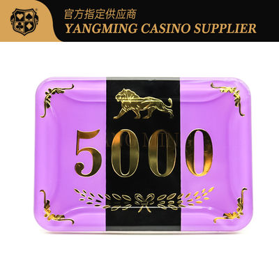 800 chiếc Bàn Baccarat Acrylic Bộ thẻ bài xì phé RFID Sòng bạc Đặt ID nhựa pha lê có thể tùy chỉnh