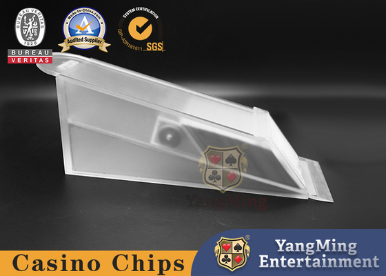 8 Deck minh bạch Acrylic Clear Poker Chơi bài Dealer Shoe Acrylic Lunceny Chơi bài Dealer Shoes
