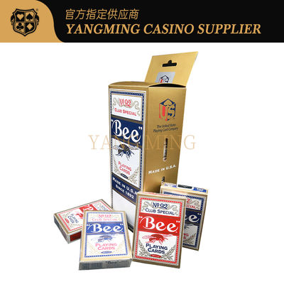 Bài Poker Ong 310g Nhập Khẩu Mỹ Lõi Đen Bài Baccarat Cho Trò Chơi Sòng Bạc