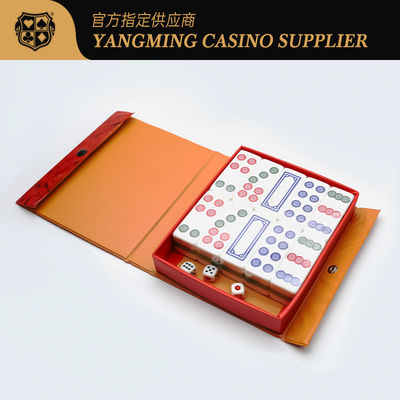 20PCS Nhựa melamine màu đen Dominoes truyền thống thân thiện với môi trường