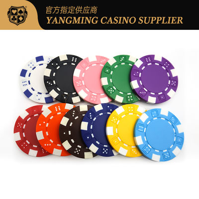 Thiết kế tùy chỉnh Chips Poker sòng bạc giá rẻ, ABS Chips Poker nhựa số