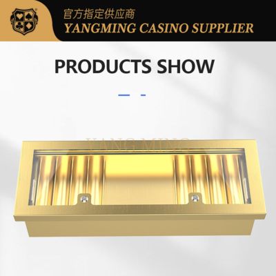Khay đựng chip poker có khóa phụ kiện chơi game Baccarat thiết kế cao cấp