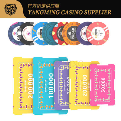 Chips Poker gốm chất lượng cao có thể hỗ trợ tùy chỉnh