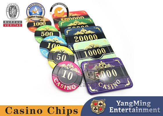 Sòng bạc chuyên nghiệp Sòng bạc Texas Holdem được đặt với mệnh giá tùy chỉnh