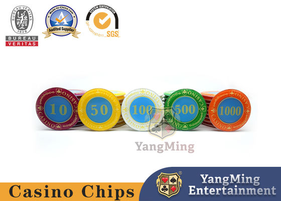 Casino Crystal Poker Chips Set Lucency Acrylic 730 PCS Plastic Gaming Set With In Aluminum Case (Thiết đặt chip chơi poker bằng tinh thể)