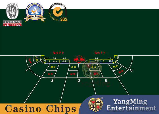 Khăn trải bàn chơi bài Poker tùy chỉnh phong cách Địa Trung Hải Đông Nam Á, siêu bò, chống thấm nước