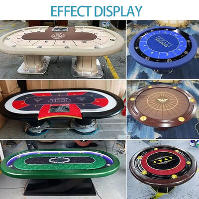 Tiêu chuẩn tùy chỉnh Texas Hold'em Game Waterproof Tablecloth Hỗ trợ tùy chỉnh