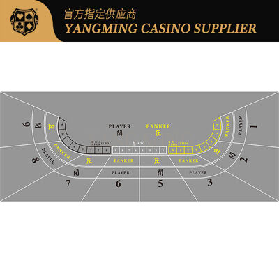 Khăn trải bàn Poker Texas Hold'em tùy chỉnh Chống thấm nước Chất liệu thân thiện với môi trường