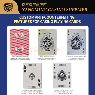 Thẻ chơi bài gốc đen Đức chất lượng cao cho trò chơi Baccarat