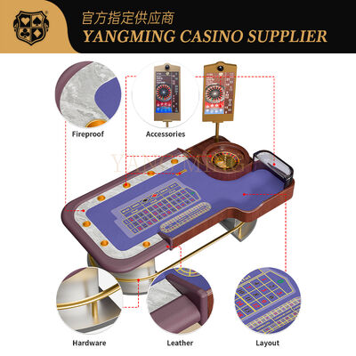 Bàn roulette casino tùy chỉnh nhà máy cho các trò chơi poker roulette