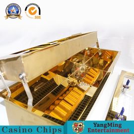 Cao cấp Titanium Lớp kim loại 304 Stainless Chip Tray Professional Charge Taiwan Lock Code Box