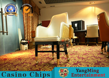 Chế độ cao chất lượng nhà máy trực tiếp Oak gỗ tùy chỉnh cờ bạc Poker bàn ghế Baccarat Blackjack bàn ghế người chơi