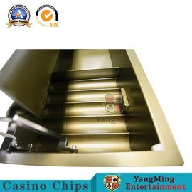 15 hàng Vàng Vàng Kim loại màu Chipset Nhà cung cấp Bàn đánh bạc hai lớp