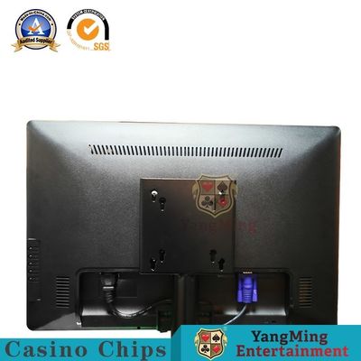 Nhà sản xuất Đài điều khiển máy tính LCD HD tùy chỉnh cờ bạc Baccarat Hệ thống Logo chuyên dụng Màn hình màu đen