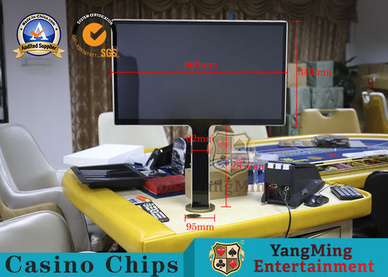 Các nhà sản xuất nâng cấp và phát triển Màn hình hai mặt siêu mỏng 23,6 inch tùy chỉnh Sòng bạc Baccarat Dragon Tiger