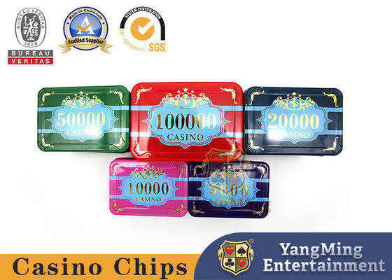 760 miếng màu tím ánh sáng chống giả mạo Texas Hold 'em ấn nóng chip nhựa thiết lập chip cao cấp tinh thể acrylic chip tiền mặt nhà máy địa điểm