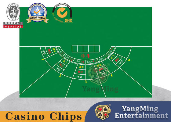 Đồ vải bàn Niu Niu tùy chỉnh cho sòng bạc, bàn poker, bàn chơi game, vải vải chống nước