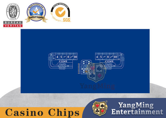 Thiết kế tùy chỉnh Nhật Bản phong cách Craps Sic Bo kích thước Poker Game Waterproof Tablecloth
