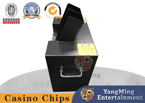 Sản phẩm Casino 2 cổng Máy đánh bài Poker bằng giấy Máy chơi bài Máy hủy tài liệu