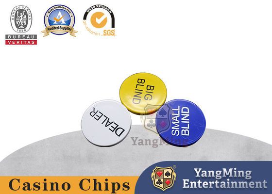 Smartdealspro 3 miếng Mành nhỏ, Mành lớn và Nút Xì tố của Người chia bài
