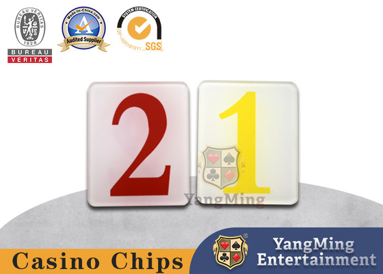Bàn chơi Poker trò chơi Texas Trò chơi Bảng bìa acrylic phủ mờ kỹ thuật số được tùy chỉnh