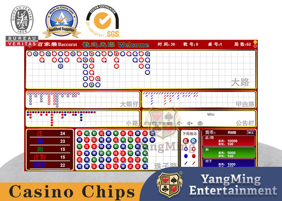 Phụ kiện phần mềm hệ thống điện tử trên bàn Baccarat