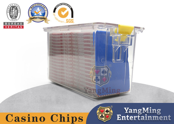 Sòng bạc Acrylic minh bạch 8 sàn chơi bài poker hộp thẻ chơi thẻ Deck holder